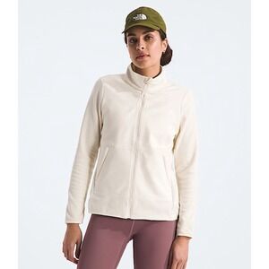The North Face Jacket Womens Small Canyonlands Full Zip White Slim Fit Coat